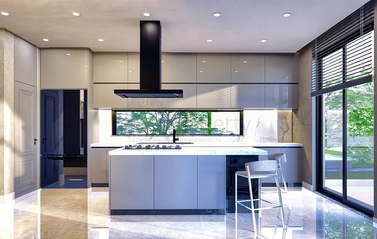 Виллы планировки 5+1 в районе Дошемеалты - Анталия