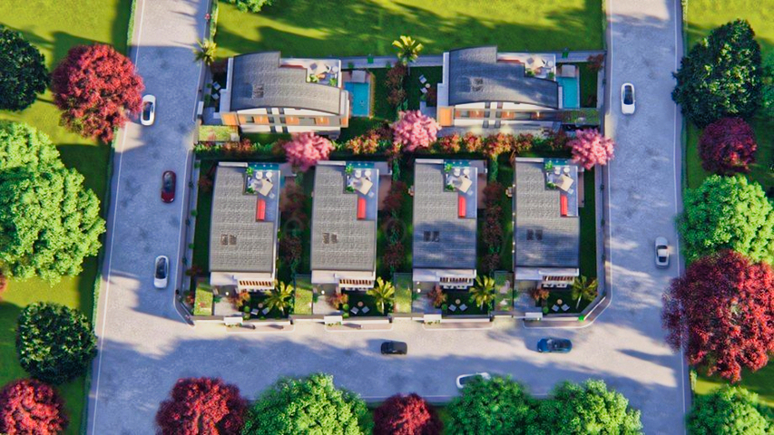 Виллы планировки 5+1 в районе Дошемеалты - Анталия