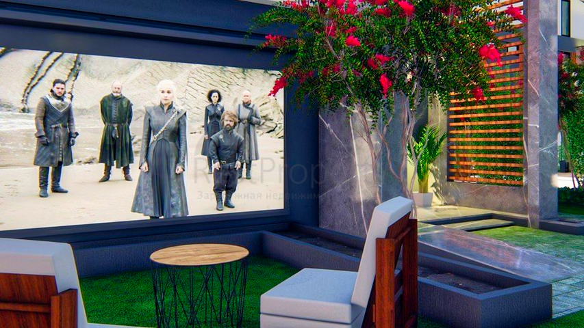 Виллы планировки 5+1 в районе Дошемеалты - Анталия