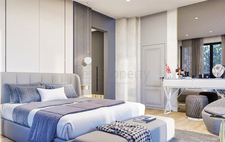 Виллы планировки 5+1 в районе Дошемеалты - Анталия