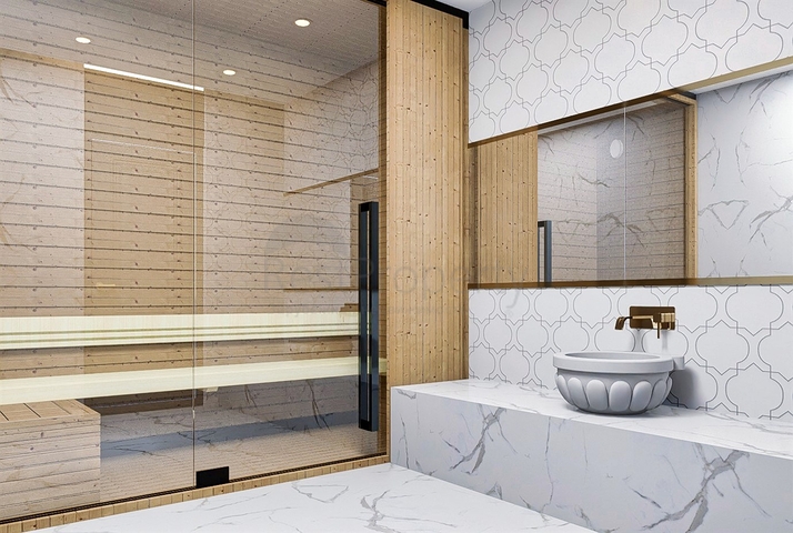 Виллы планировки 5+1 в районе Дошемеалты - Анталия