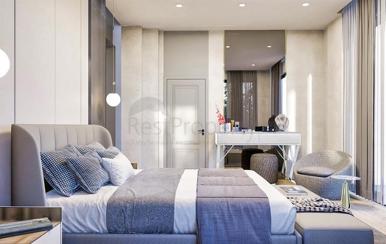 Виллы планировки 5+1 в районе Дошемеалты - Анталия