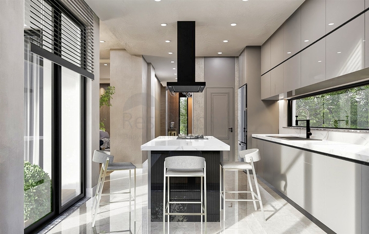 Виллы планировки 5+1 в районе Дошемеалты - Анталия