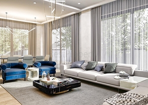 Виллы планировки 5+1 в районе Дошемеалты - Анталия