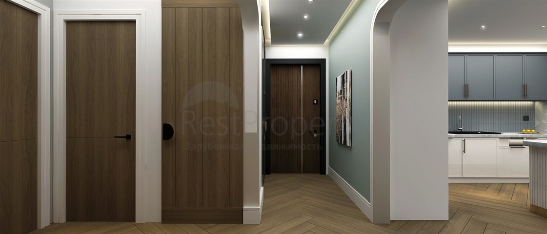 Квартира планировки 2+1 в районе Фетхие