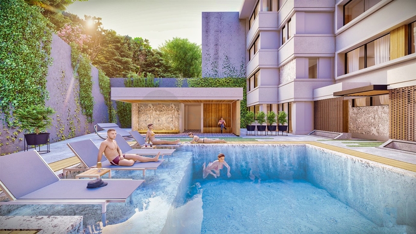 Квартира планировки 2+1 в районе Фетхие