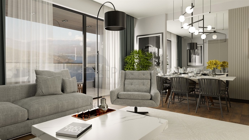 Квартира планировки 2+1 в районе Фетхие