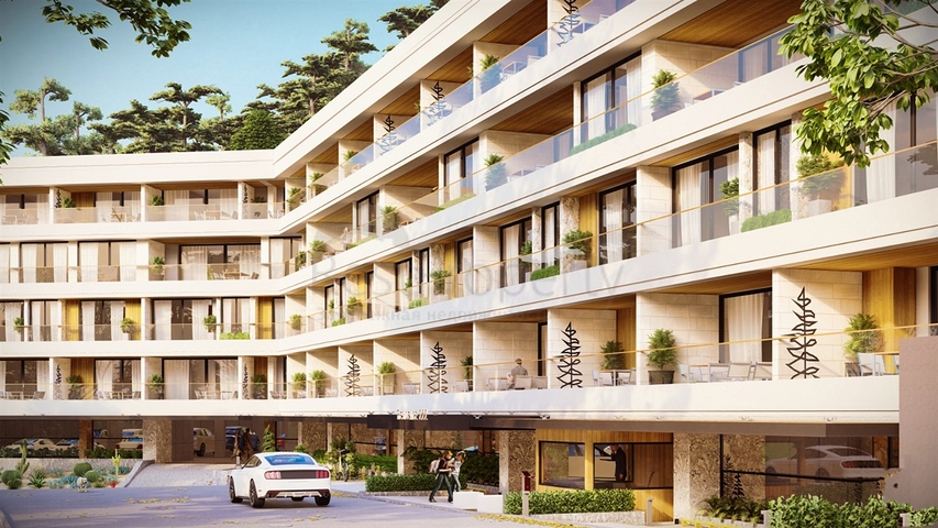 Квартира планировки 2+1 в районе Фетхие