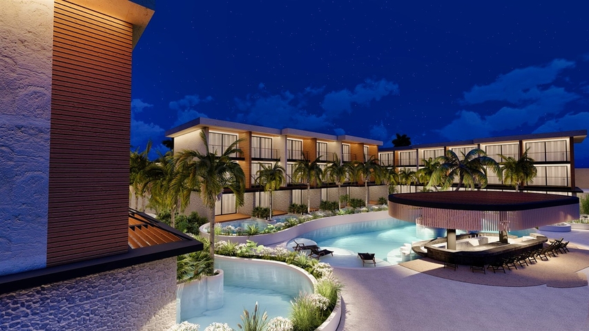 Квартира планировки 1+1 в районе Фетхие