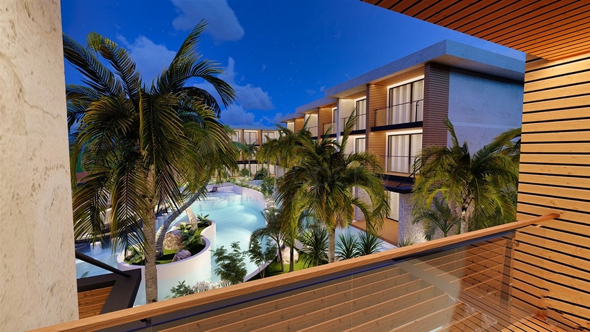 Квартира планировки 1+1 в районе Фетхие