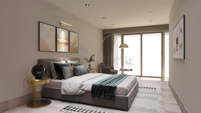 Квартира планировки 1+1 в районе Фетхие