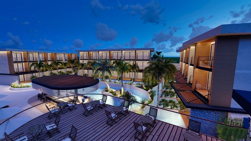 Квартира планировки 1+1 в районе Фетхие