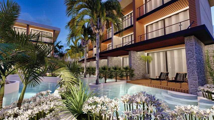 Квартира планировки 1+1 в районе Фетхие