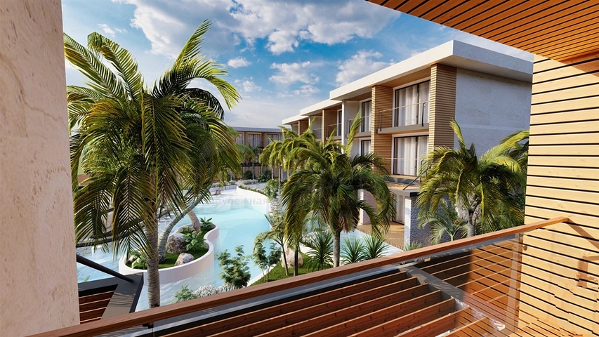 Квартира планировки 1+1 в районе Фетхие