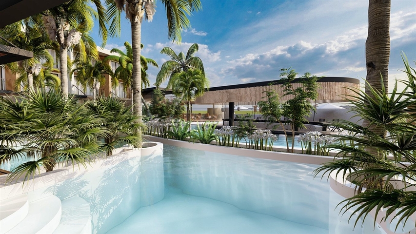 Квартира планировки 1+1 в районе Фетхие