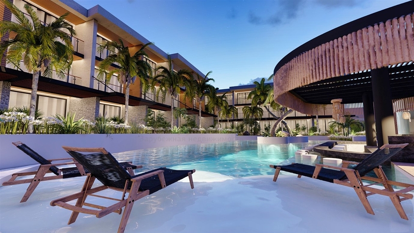 Квартира планировки 1+1 в районе Фетхие