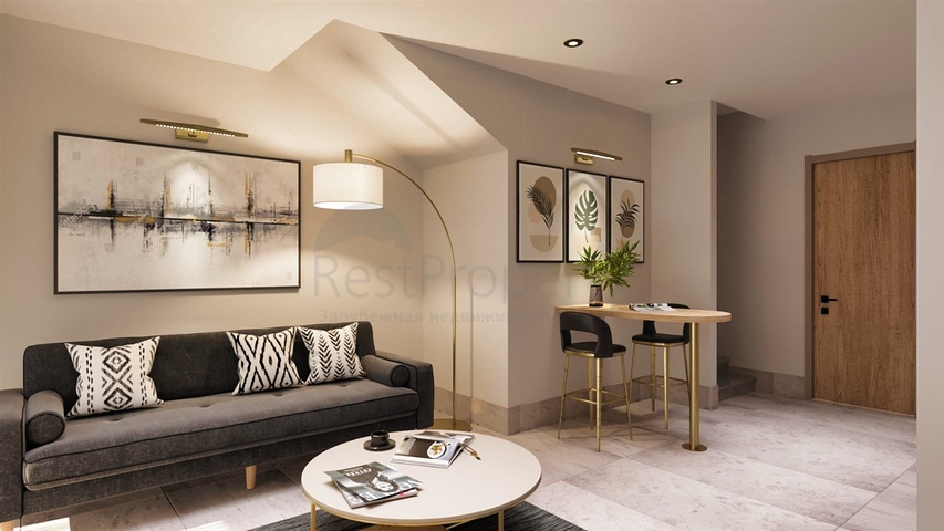 Квартира планировки 1+1 в районе Фетхие