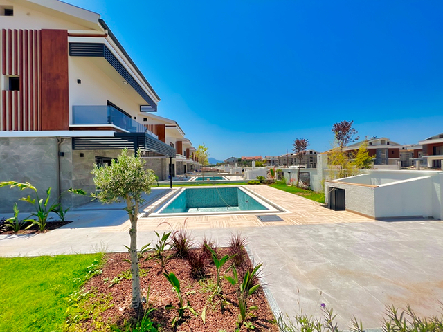 Вилла планировки 4+1 в районе Фетхие 