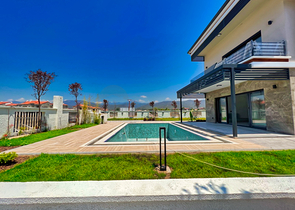 Вилла планировки 4+1 в районе Фетхие 