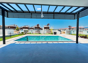 Вилла планировки 4+1 в районе Фетхие 