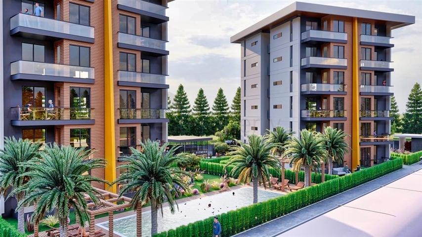 Инвестиционный проект в районе Кепез - Анталия 