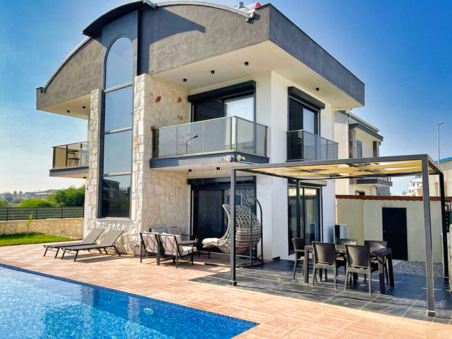 Квартира планировки 4+1 дуплекс в районе Белек - Анталия