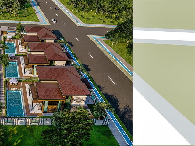 Виллы планировки 5+1 в районе Дошемеалты - Анталия