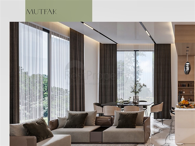 Виллы планировки 5+1 в районе Дошемеалты - Анталия