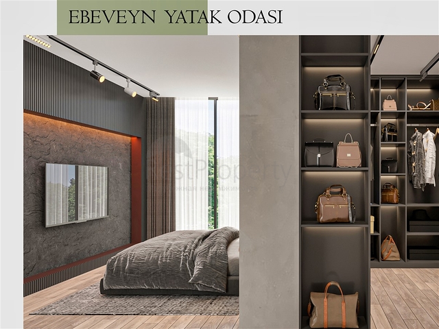 Виллы планировки 5+1 в районе Дошемеалты - Анталия