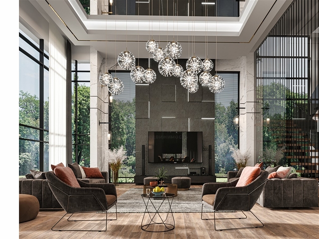 Виллы планировки 5+1 в районе Дошемеалты - Анталия