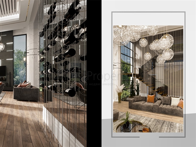 Виллы планировки 5+1 в районе Дошемеалты - Анталия