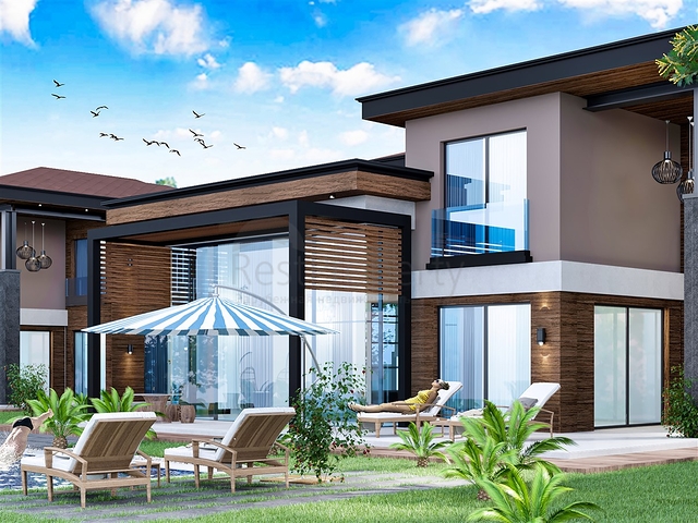 Виллы планировки 5+1 в районе Дошемеалты - Анталия