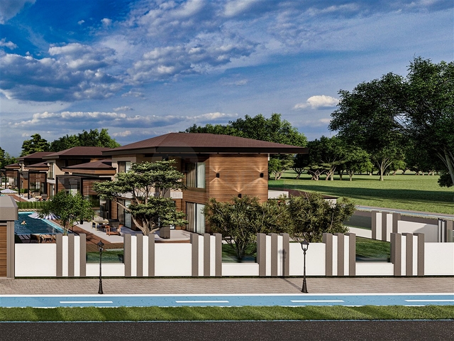 Виллы планировки 5+1 в районе Дошемеалты - Анталия