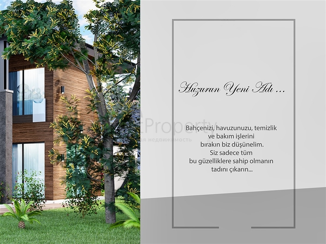 Виллы планировки 5+1 в районе Дошемеалты - Анталия