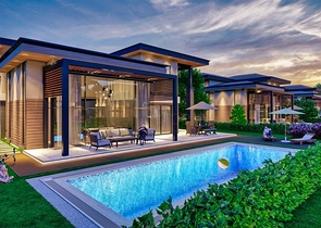 Виллы планировки 5+1 в районе Дошемеалты - Анталия