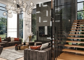 Виллы планировки 5+1 в районе Дошемеалты - Анталия