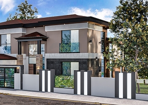 Виллы планировки 5+1 в районе Дошемеалты - Анталия