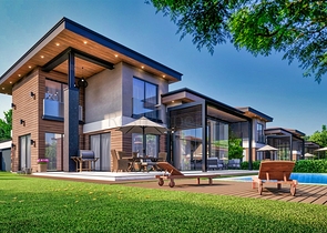 Виллы планировки 5+1 в районе Дошемеалты - Анталия