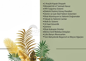 Виллы планировки 5+1 в районе Дошемеалты - Анталия