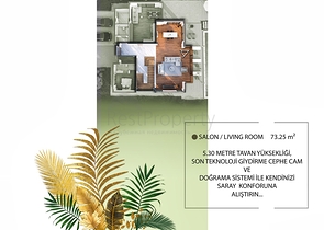 Виллы планировки 5+1 в районе Дошемеалты - Анталия