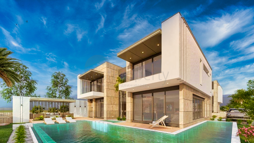 Вилла планировки 4+1 в районе Белек - Анталия  Вилла планировки 4+1 в районе Белек - Анталия