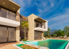 Вилла планировки 4+1 в районе Белек - Анталия  Вилла планировки 4+1 в районе Белек - Анталия