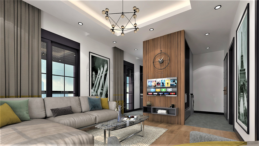 Квартиры планировки 1+1 в районе Алтынташ - Анталия 