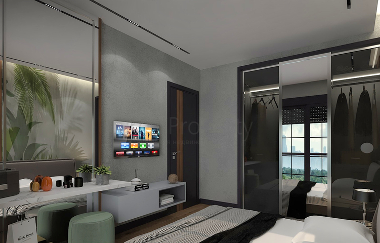 Квартиры планировки 1+1 в районе Алтынташ - Анталия 