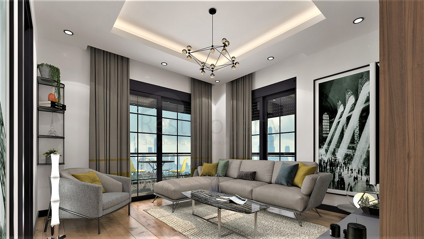 Квартиры планировки 1+1 в районе Алтынташ - Анталия 