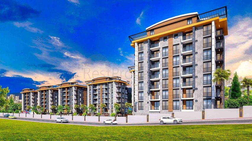 Квартиры планировки 1+1 и 2+1 в районе Белек - Анталия