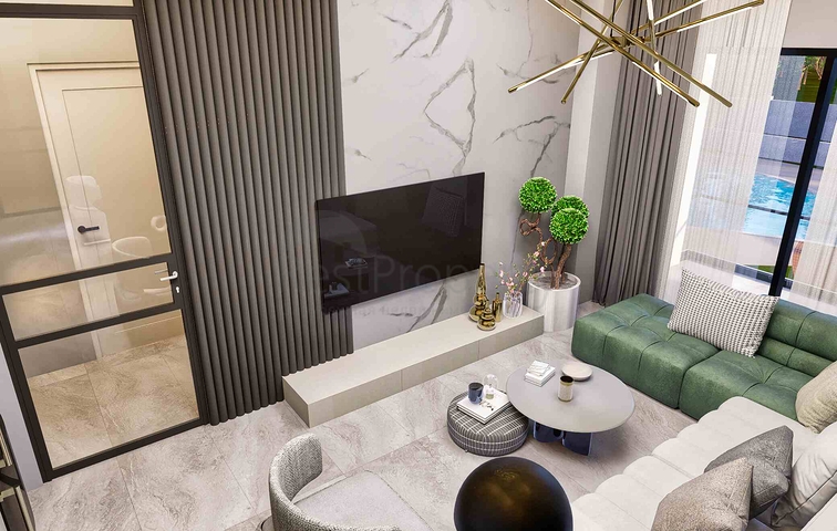 Квартиры планировки 1+1 и 2+1 в районе Белек - Анталия