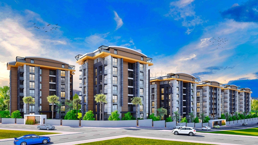 Квартиры планировки 1+1 и 2+1 в районе Белек - Анталия