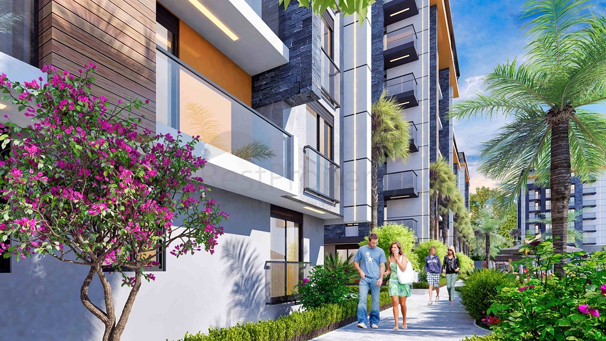 Квартиры планировки 1+1 и 2+1 в районе Белек - Анталия