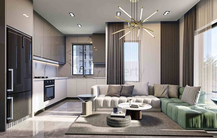 Квартиры планировки 1+1 и 2+1 в районе Белек - Анталия